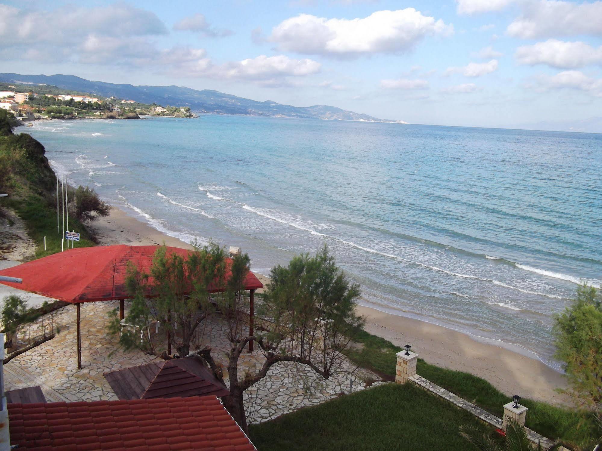 Kavos Psarou Studios & Apartments Luaran gambar