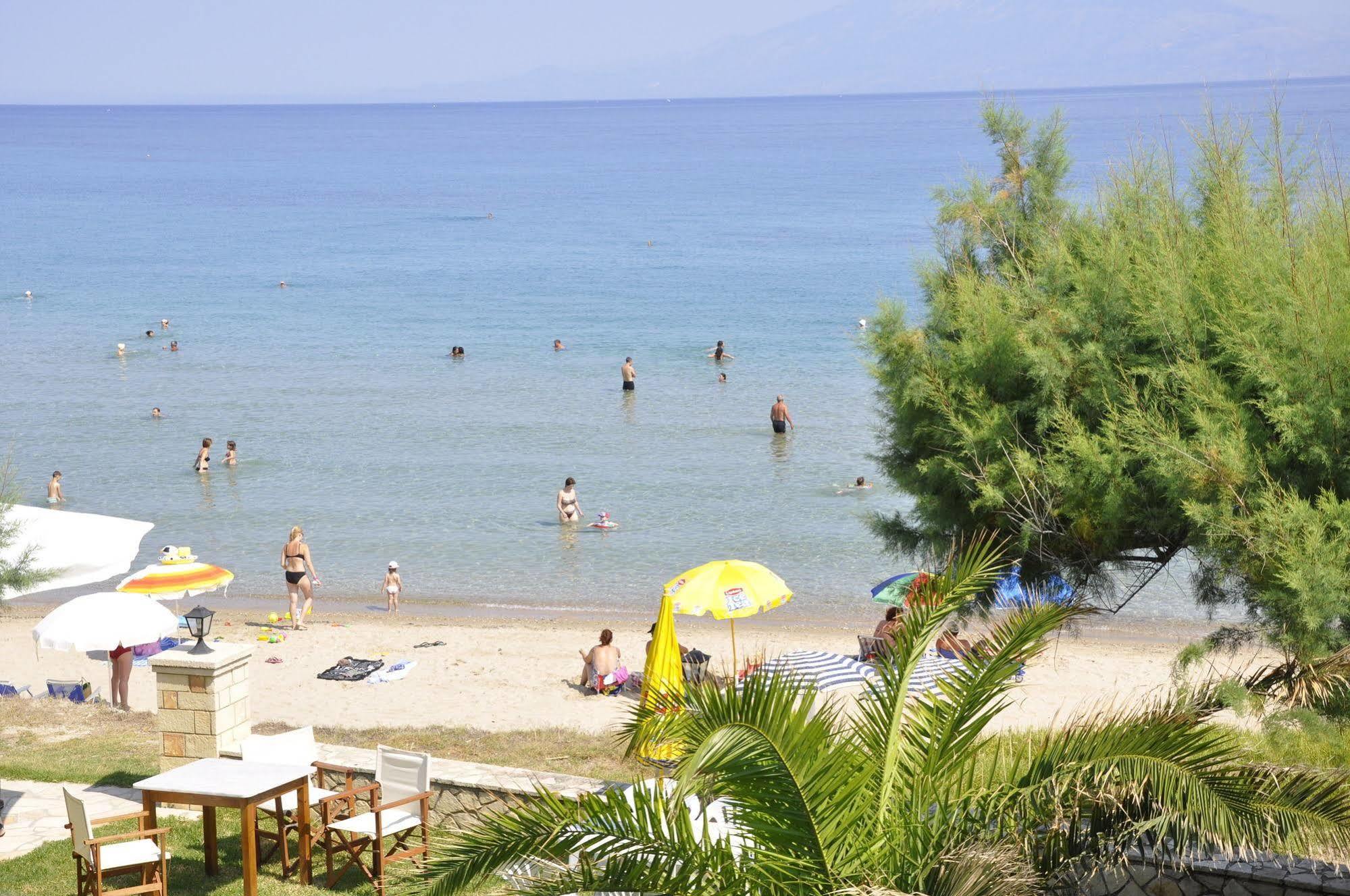 Kavos Psarou Studios & Apartments Luaran gambar